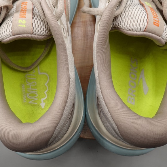 Brooks Shoes Women 9 Glycerin 21 Neutral Cushion Run Sneakers 1204081D195 Flaw - Picture 8 of 10